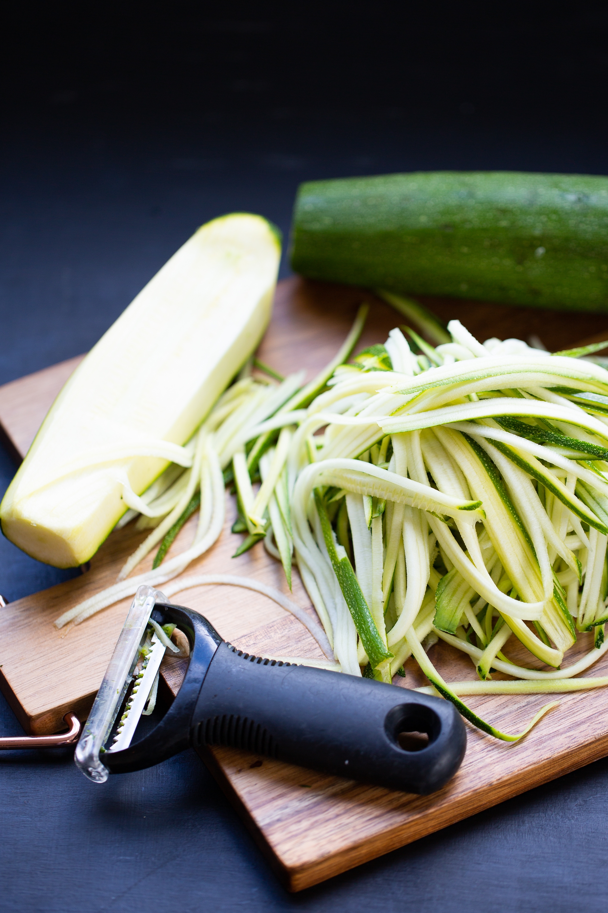 avocado and zucchini salad