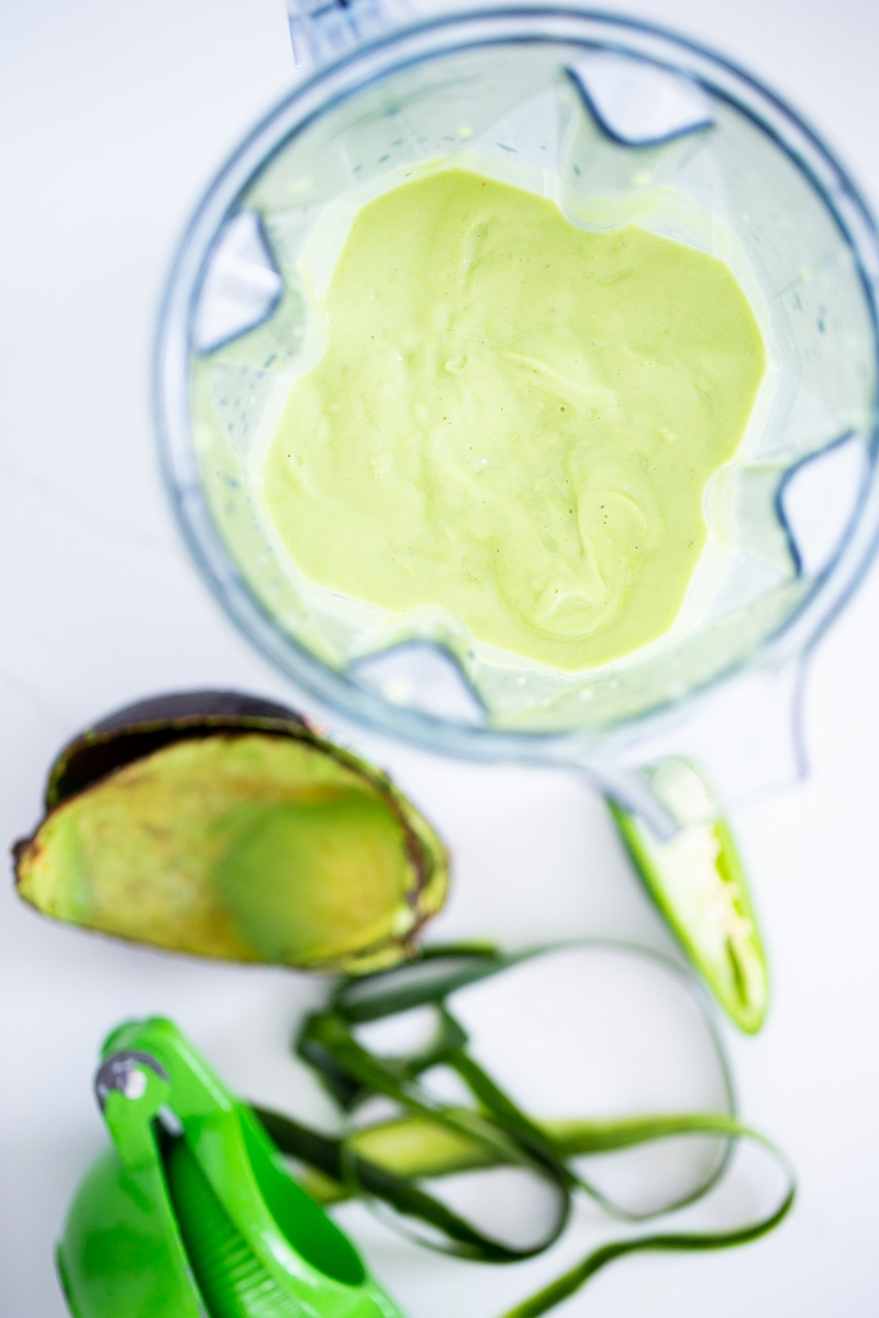 avocado and cucumber cold soup