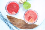 Carrot, beet and pear juice