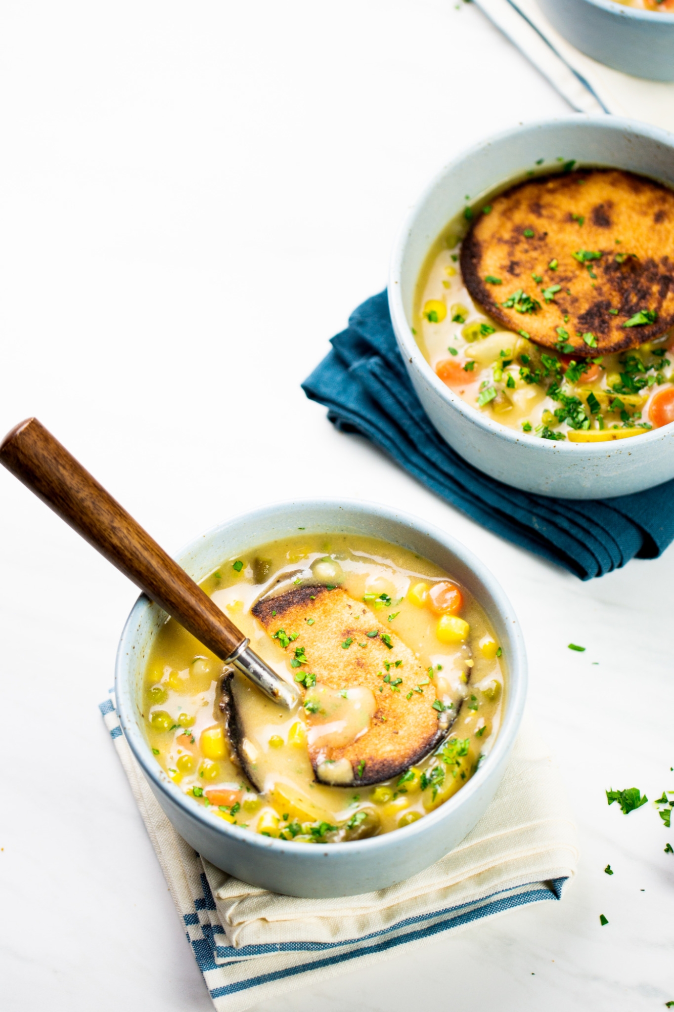 vegan pot pie soup
