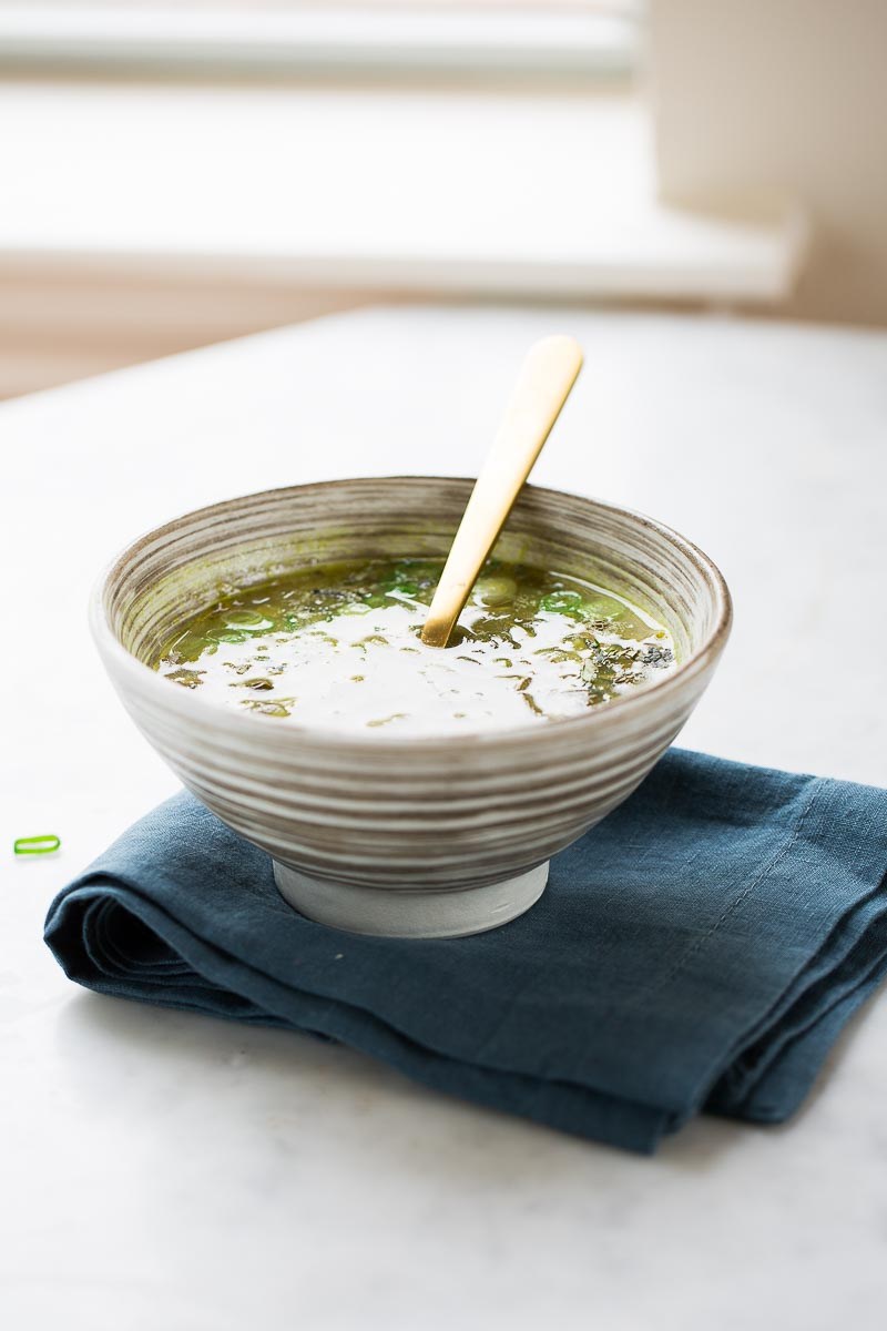 This green split pea soup with fresh herbs recipe is perfect for you to start enjoying all the powerful benefits of eating fresh herbs all in one sitting.#vegan#healthy#instantpot