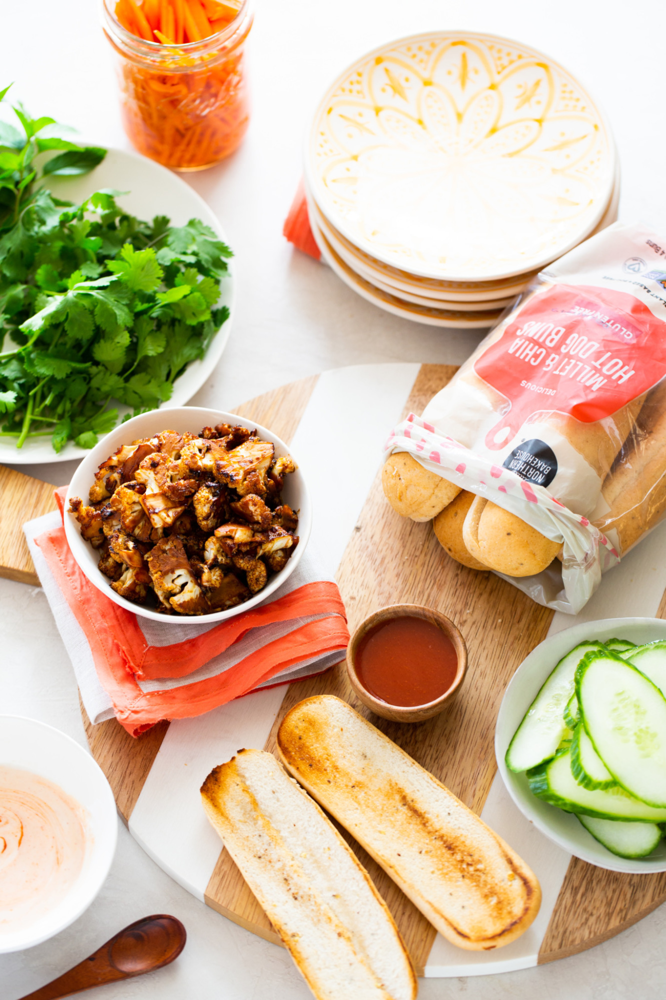 GLUTEN-FREE CAULIFLOWER BANH-MI