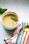 creamy vegan potato cilantro soup