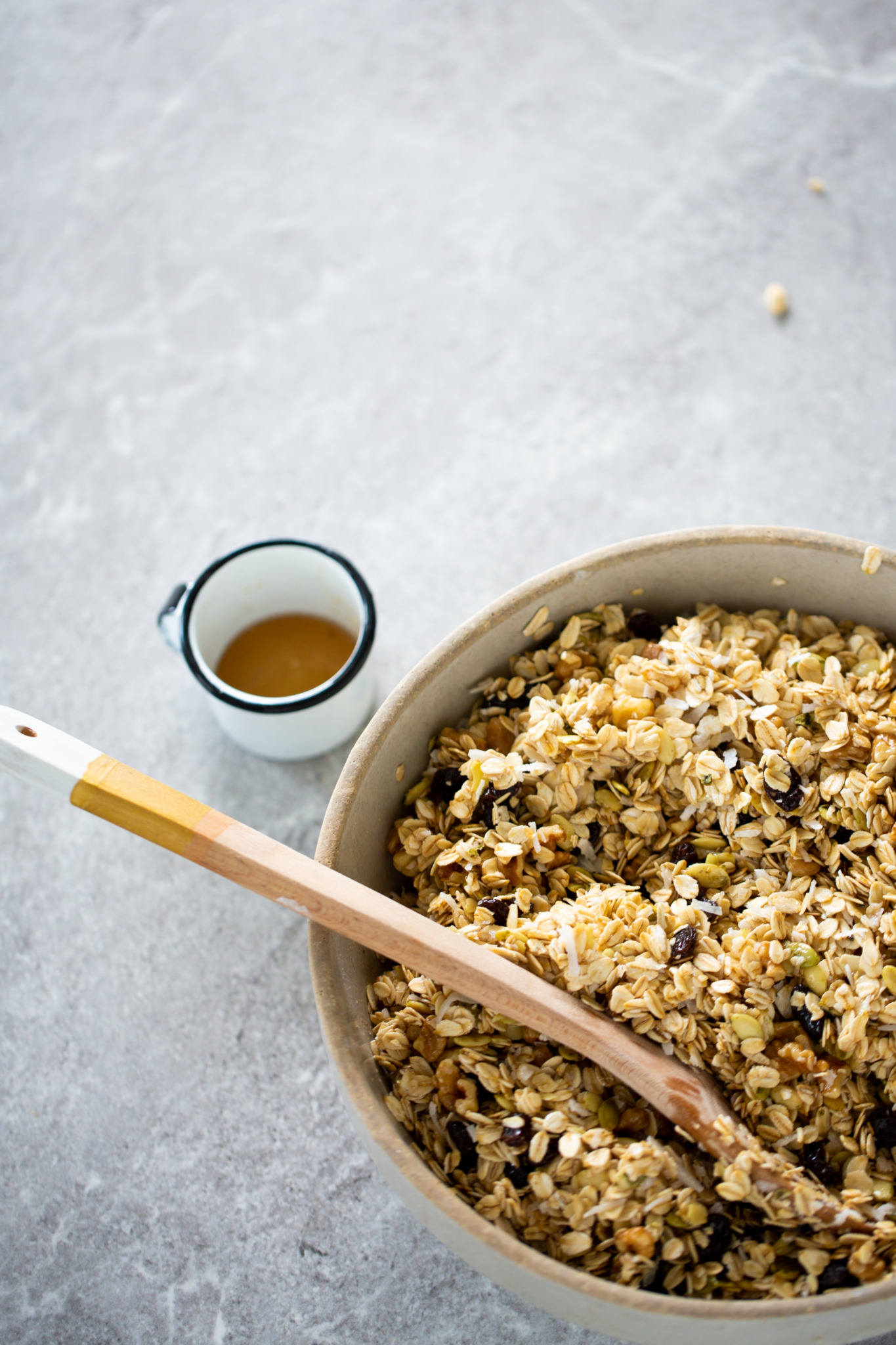 bowl with ingredients
