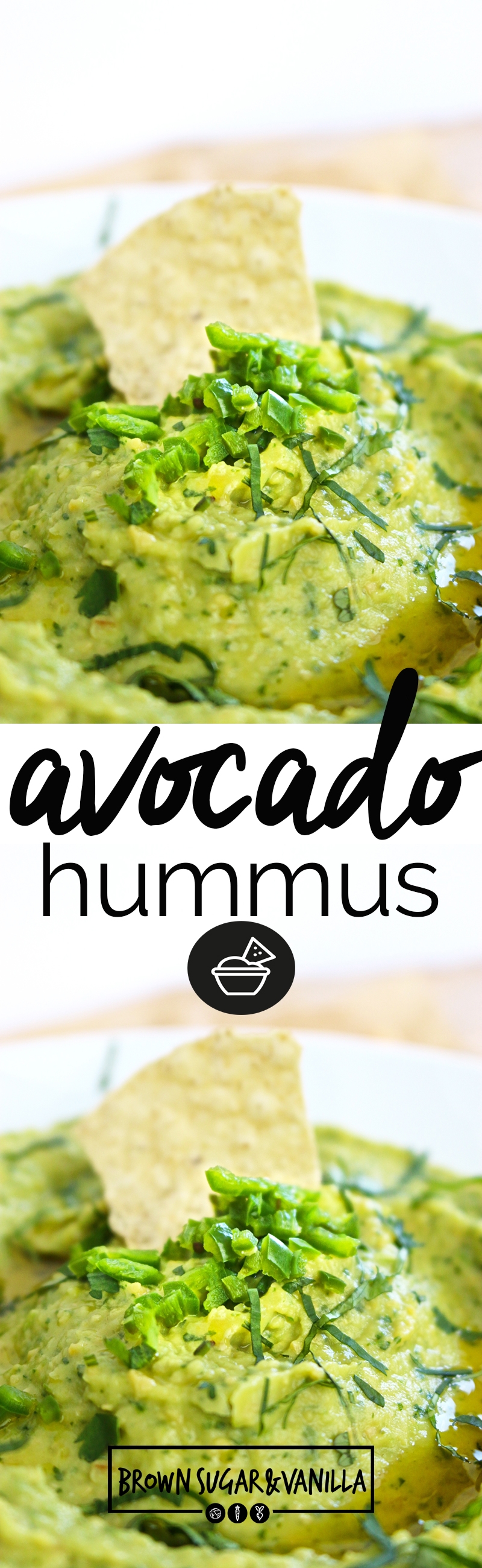 Avocado hummus, the perfect combination between guac and hummus