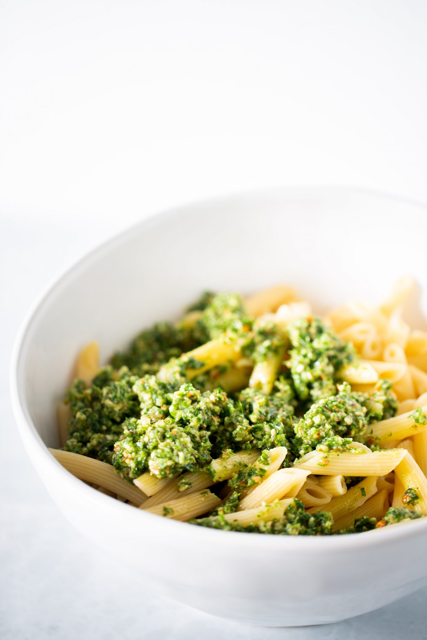 mint and almond pesto