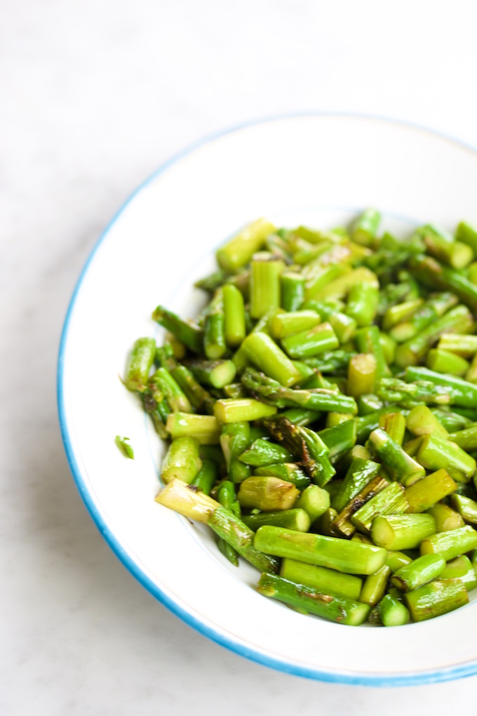 Asparragusprepared for fried rice