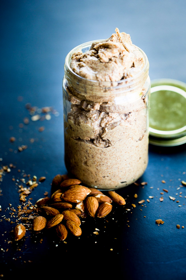 homemade almond butter