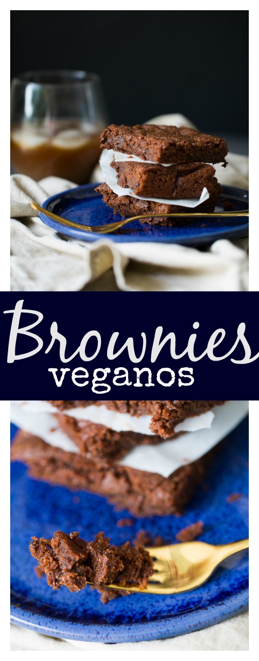 Brownies veganos hechos en casa, delicioso y super fáciles.