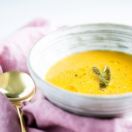 Roasted Butternut squash soup