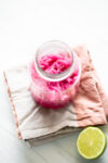 quick Mexican pickled red onions