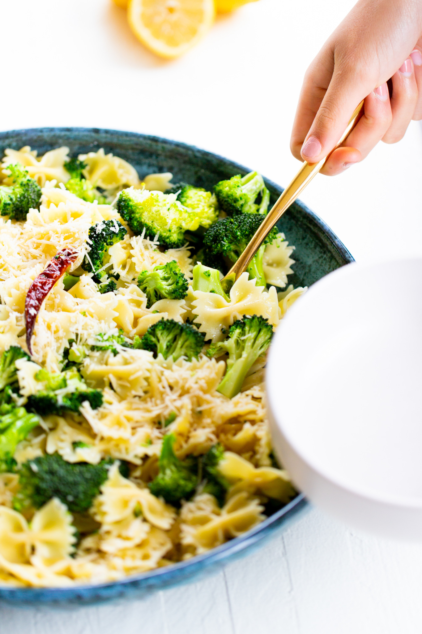 receta de pasta con brocoli