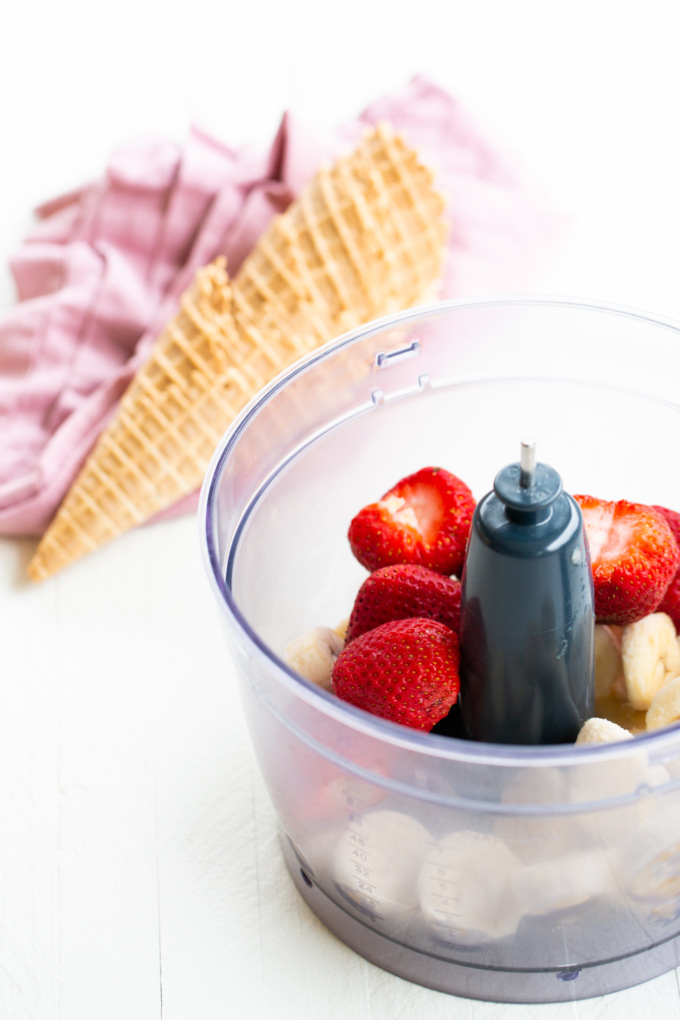 two ingredient home made ice cream