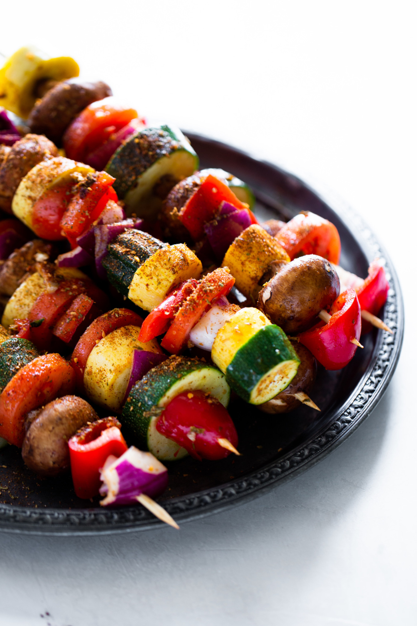 vegetable kebabs