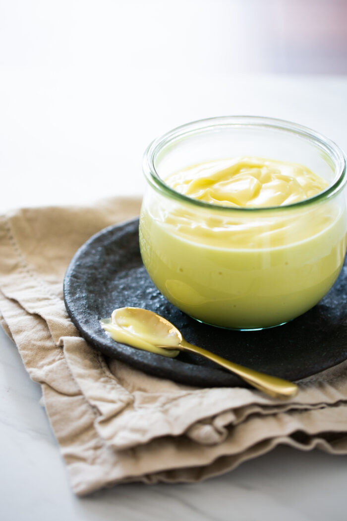 Vegan Aquafaba Mayo easy recipe Piloncillo y Vainilla