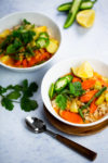 Easy vegan Thai Curry, dinner in less than 30 minutes