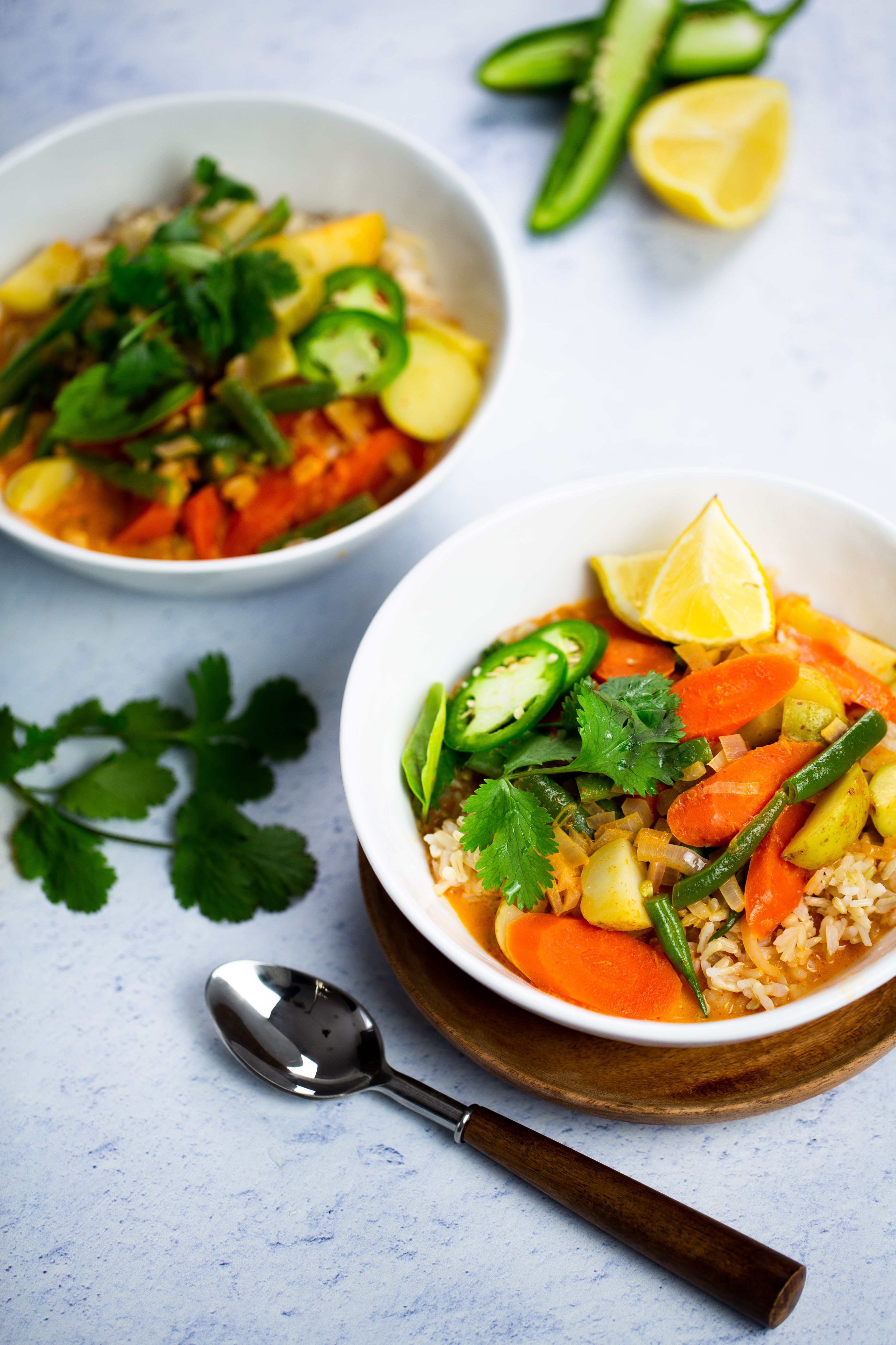 Easy vegan Thai curry