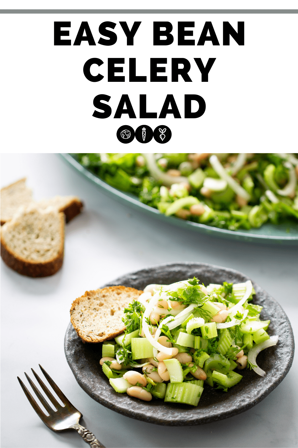 Easy bean celery salad under 15 minutes BrownSugar&Vanilla