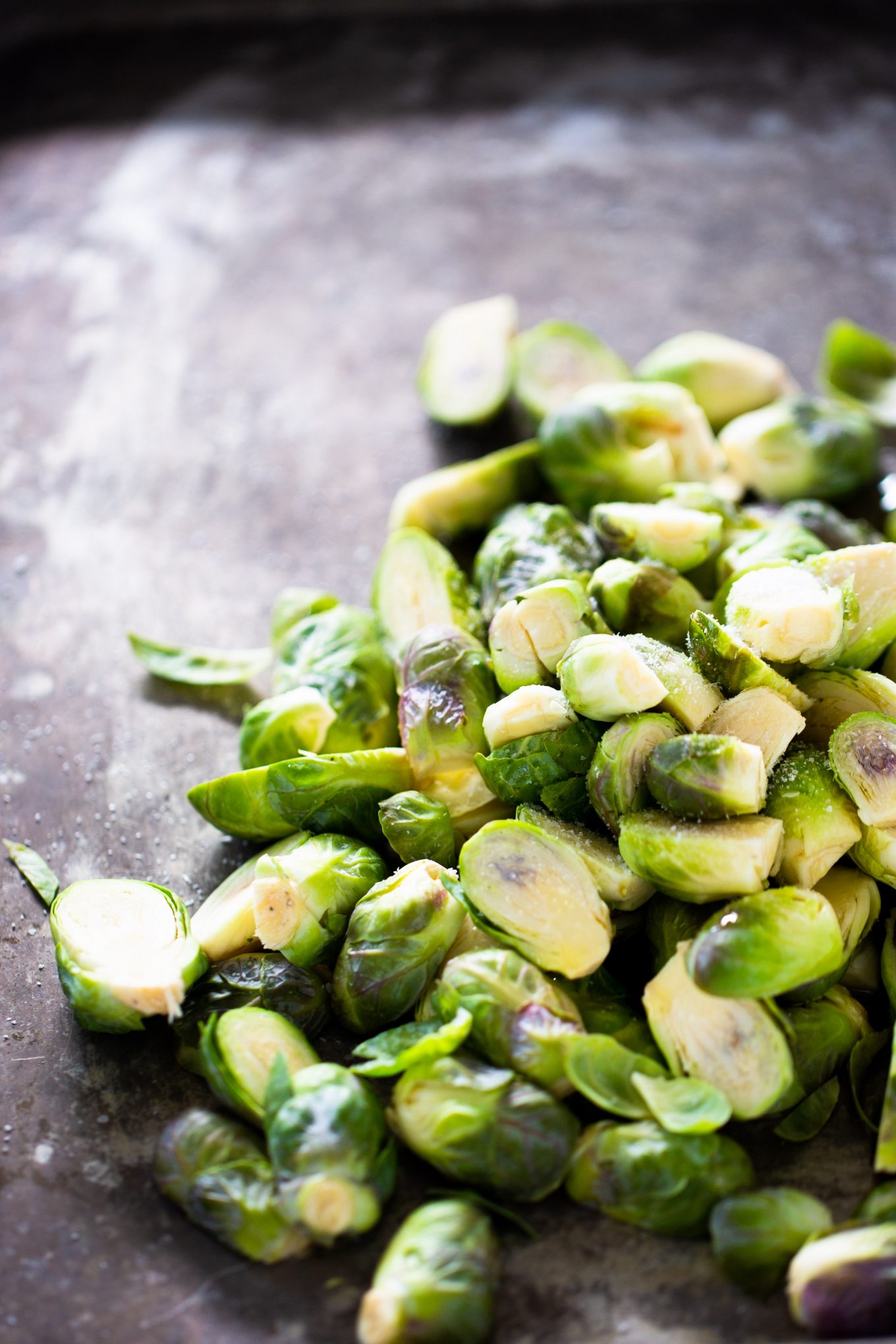 sweet and spicy brussel sprouts