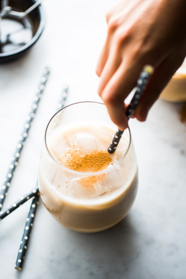 hazelnut chocolate milk