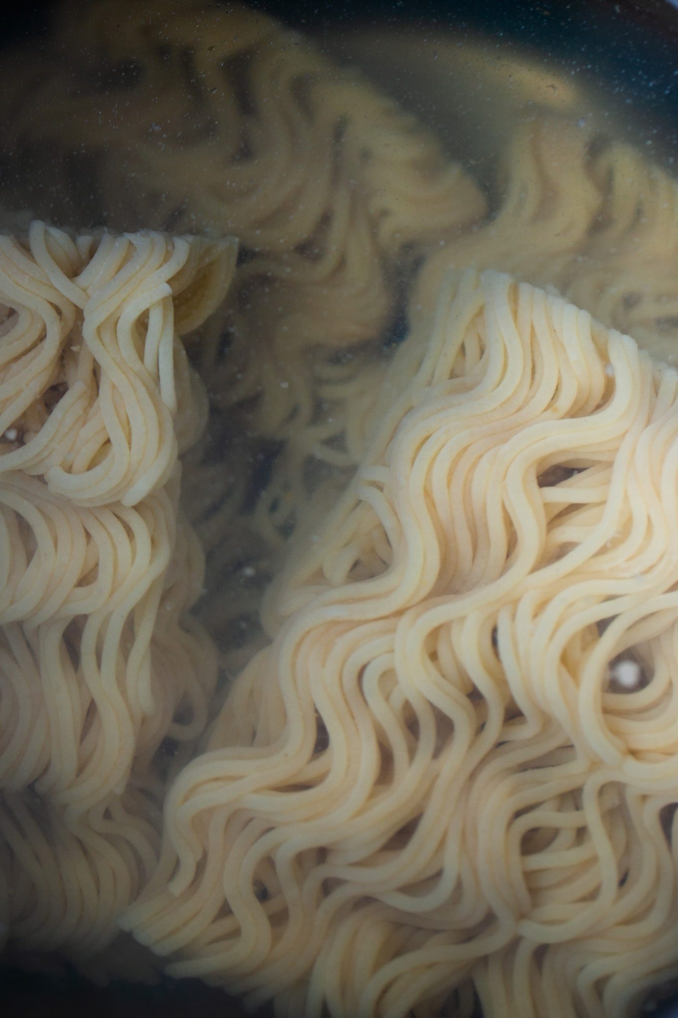Gluten free ramen noodles in water