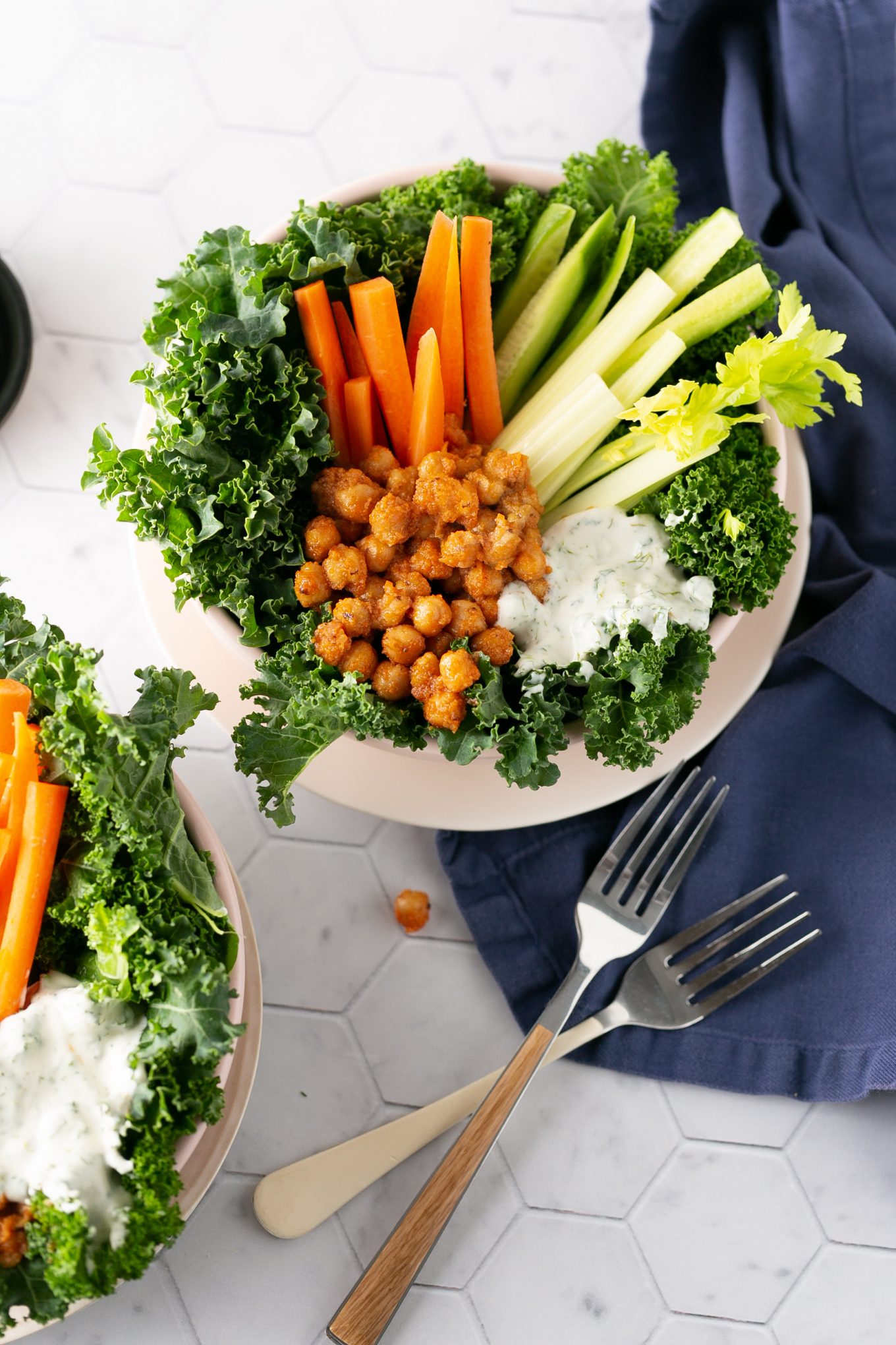 Buffalo chickpea salassrirachasriracha