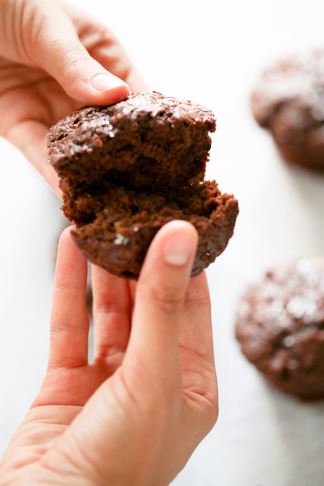 chocolate zucchini muffins