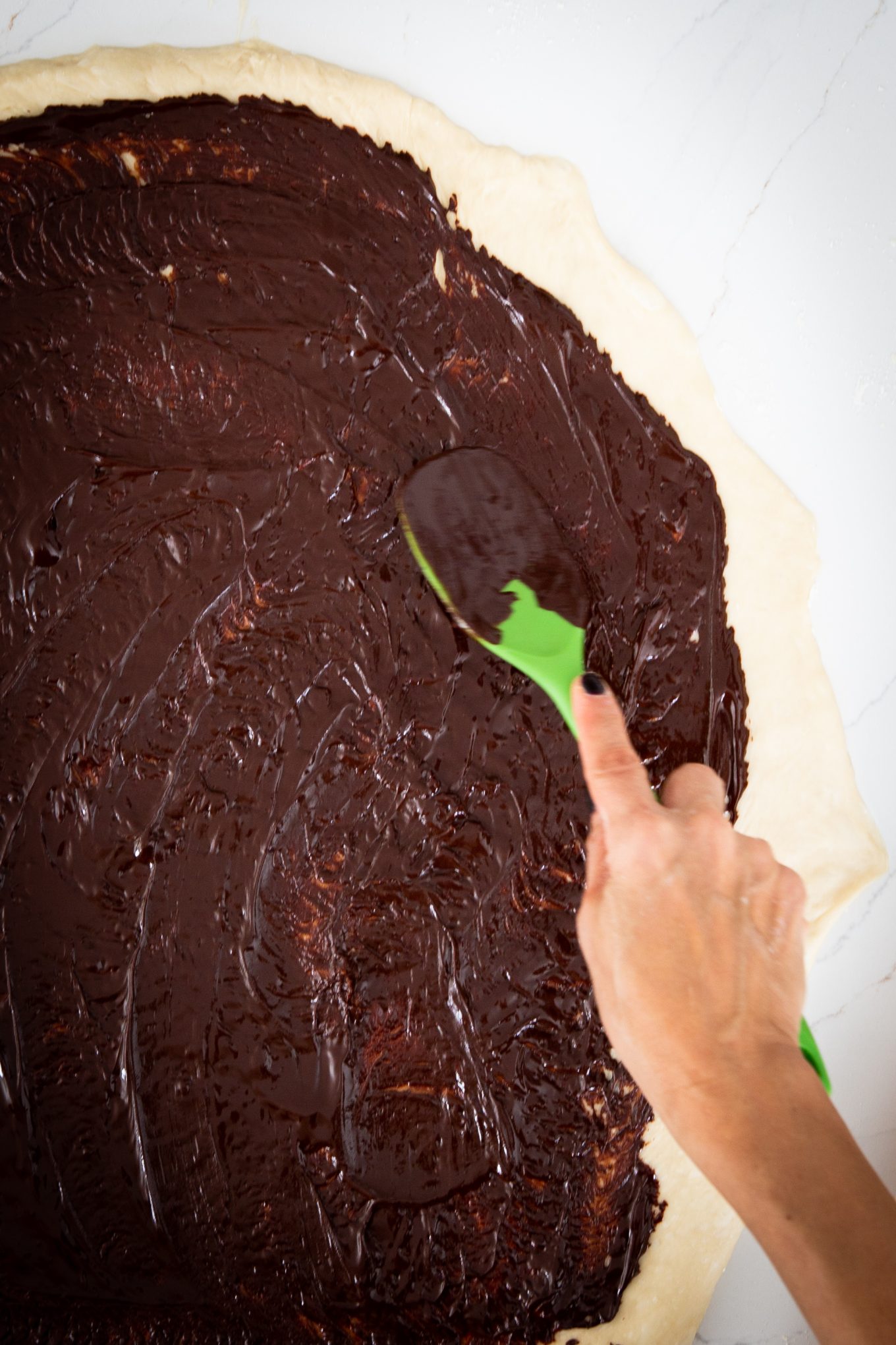 roles de canela y chocolate