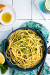 Easy Spring pasta with peas and mint
