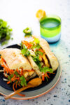 Vegan Bánh mì with tofu