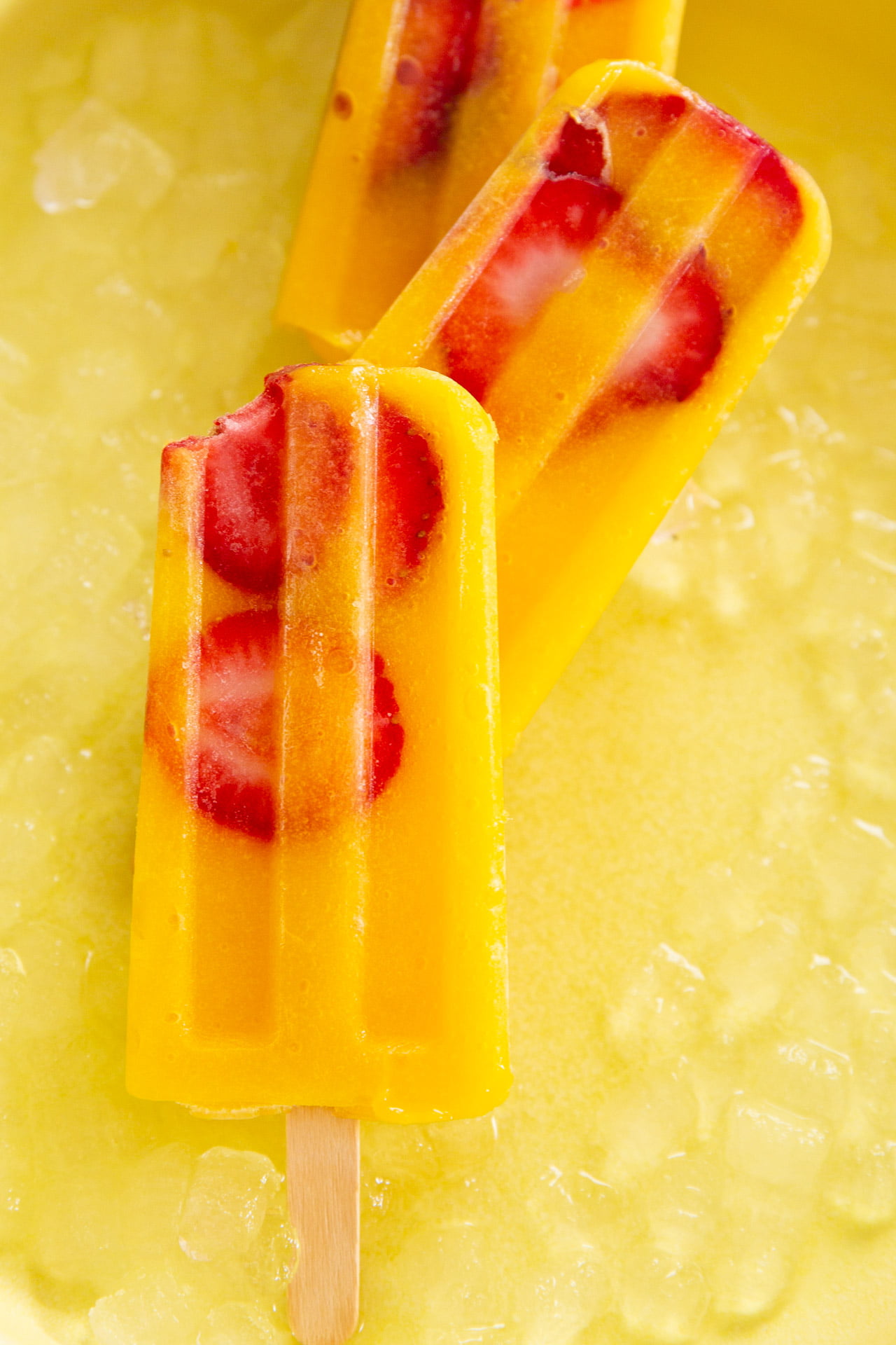 mango and strawberry