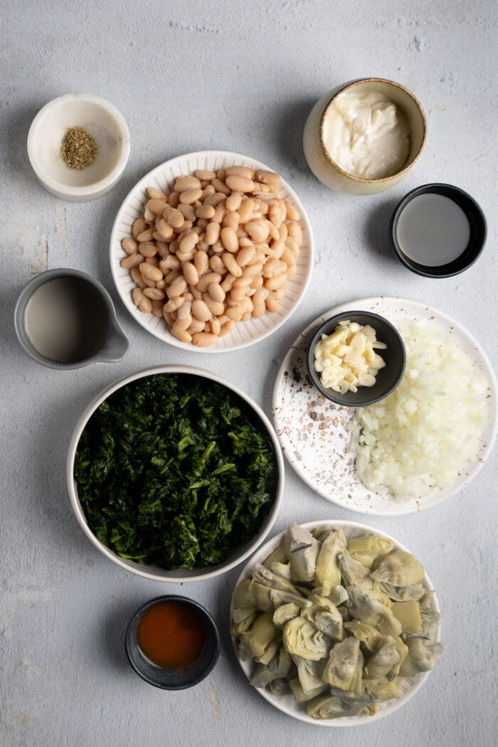 vegan artichoke spinach dip 5